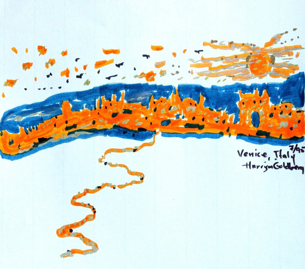 artwork by Harrison Goldberg - Venice, Italy